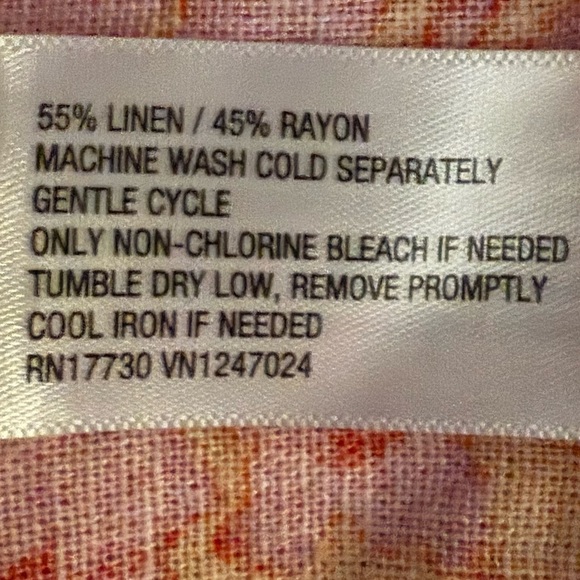 Universal Thread Women’s Pink Orange Floral Flutter Sleeve Mini Skater Dress XL​ - Picture 10 of 12